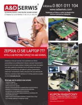Polecamy profesjonalne naprawy laptopów, monitorów, komputerów, - A&D Serwis Europejskie Centrum Serwisowe Wrocław