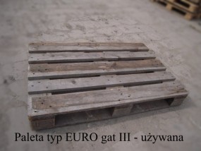 Palety Euro gat. III - FUREX.pl Palety Beczki Recykling Wierzbica