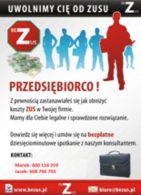Uwolnimy Cię od ZUSU !!! Inwestuj w siebie !!! - Polsan PPUH Jacek Tlałka Bielany