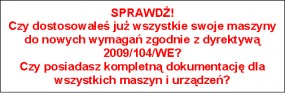 Bezpieczeństwo maszyn i stacji operatorskich - F.U.H. Ellex Leszno