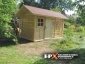 Domek narzędziowy z drewutnią 4x2m - EPX Architektura Ogrodowa Pustków