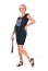 sukienka-dress TWIST, czarna-black - be! sp. z o.o. Warszawa