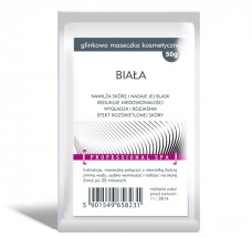 Pudrowa glinka kosmetyczna - biała (50g) - Aura Glob Trade Sopot