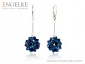 Kolczyki SWAROVSKI ELEMENTS Bicone - Engelke - Biżuteria Srebrna Wrocław