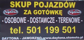 SKUP SAMOCHODÓW - Skup samochodów  DAYTONA  AUTO-KOMIS Jaworzno