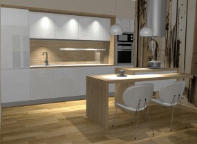 PROJEKTOWANIE KUCHNI Impressione Design - architekt wnętrz Sandra Trzcińska