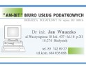 "AM-BIT" Biuro Usług Podatkowych dr inż. Jan Wnuczko