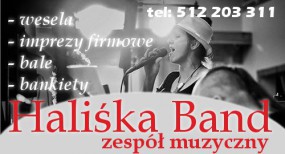 Bal sylwestrowy - oprawa muzyczna - Zespół Muzyczny Haliśka Band Łódź