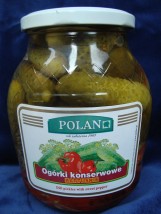 Ogórki konserwowe Kartuskie koszerne 840 g - Kosher s.c. Warszawa