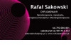 Rafał Sakowski Hipnoterapeuta, psycholog - psychoterapeuta
