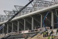 Budowa stadionu...