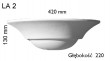 Lampa gipsowa LA-2