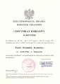 CERTYFIKAT KSIĘ...