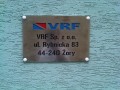 Logo spółki VRF...