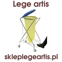 STELAŻ NA WOREK 120l CHROMOWANY - Lege artis - wyposażenie aptek i szkół medycznych Ruda Śląska