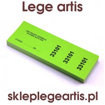 Numerki recepturowe-kolor - Lege artis - wyposażenie aptek i szkół medycznych Ruda Śląska