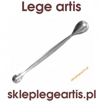 ŁYŻECZKA APTECZNA DWUSTRONNA - długość 300 mm - Lege artis - wyposażenie aptek i szkół medycznych Ruda Śląska