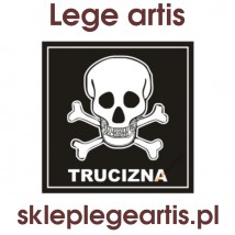 Etykietka recepturowa Trucizna - x 880 naklejek - Lege artis - wyposażenie aptek i szkół medycznych Ruda Śląska