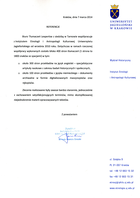 Referencja od firmy Uniwersytet Jagielloński w Krakowie, Wydział Historyczny, Instytut Etnologii i Antropologii Kulturowej