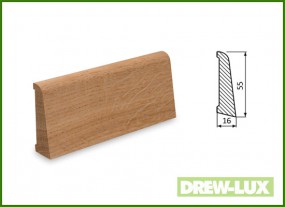 Listwa przypodłogowa cokół dąb 5,5x1,6 -  DREW-LUX  Tomasz Włodkowski Pruszcz Gdański