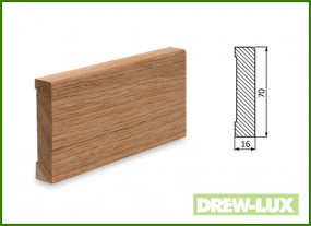 Listwa przypodłogowa cokół dąb 7,0x1,6 -  DREW-LUX  Tomasz Włodkowski Pruszcz Gdański