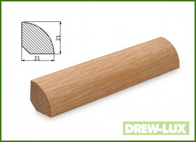Listwa przypodłogowa dąb 2,1x2,1 -  DREW-LUX  Tomasz Włodkowski Pruszcz Gdański