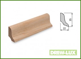 Listwa przypodłogowa jesion 3,5x2,2 -  DREW-LUX  Tomasz Włodkowski Pruszcz Gdański