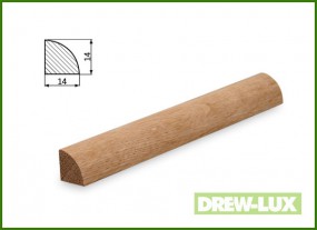 Listwa przypodłogowa dąb 1,4x1,4 -  DREW-LUX  Tomasz Włodkowski Pruszcz Gdański