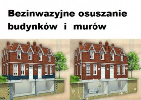 Bezinwazyjne osuszanie budynków i murów - Termowizja Bydgoszcz
