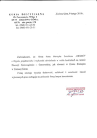 Referencja od firmy Kuria Diecezjalna Zielona Góra