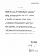 Referencja od firmy Expandi Sp. z o.o.