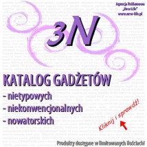 Katalog 3N gadżety nietypowe, niekonwencjonalne, nowatorskie - Agencja Reklamowa  New Life  Olsztyn