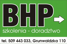 doradztwo BHP - Szkolenia i doradztwo w zakresie BHP. Paweł Dobosz Nowy Sącz