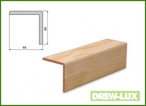 Kątownik sosnowy 4,4x4,4 -  DREW-LUX  Tomasz Włodkowski Pruszcz Gdański