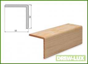 Kątownik sosnowy 5,2x5,2 -  DREW-LUX  Tomasz Włodkowski Pruszcz Gdański
