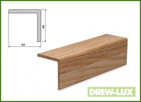 Kątownik dębowy 4,4x4,4 -  DREW-LUX  Tomasz Włodkowski Pruszcz Gdański