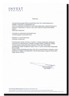 Referencja od firmy Invest Komfort