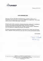Referencja od firmy Unibep