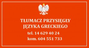 Tłumaczenia przysięgłe na język grecki - Biuro Tłumaczeń Lexpertise Tarnów