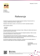 Referencja od firmy GUGUSIE