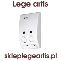 Dozownik dwukomorowy mydła w płynie DH 100-2 - Lege artis - wyposażenie aptek i szkół medycznych Ruda Śląska