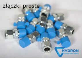 Wysokociśnieniowe złączki proste - HYDRON hydraulika siłowa Mariusz Sząszor Złotów
