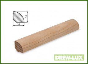 Listwa przypodłogowa jesion 1,6x1,6 -  DREW-LUX  Tomasz Włodkowski Pruszcz Gdański