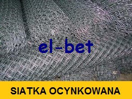 Siatka ogrodzeniowa ocynkowana - EL-BET Beata Gawrońska Siedlce