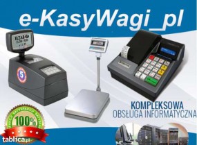 Naprawa, serwis, Legalizacj Wag elektronicznych - E-KasyWagi.pl Kasy fiskalne Wagi elektroniczne Usługi informatyczne Kalisz
