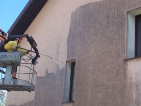Czyszczenie elewacji i dachów, malowanie - GISO materiały budowlane Brzesko