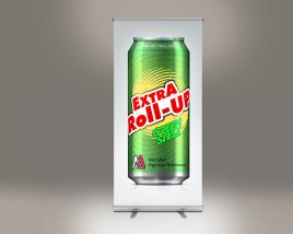 Roll-up Standard + blockout 100x200 cm jednostronny 2 szt. - Agencja Reklamowa MiroArt Lębork