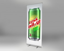 Roll-up Standard + blockout 85x200 cm jednostronny 5 szt. - Agencja Reklamowa MiroArt Lębork