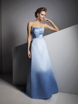 Błękinta suknia wieczorowa z gołymi plecami - Elegancka Kobieta Anna Ziemlicka Złotoryja