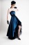 Granatowa suknia balowa z odkrytymi plecami - Elegancka Kobieta Anna Ziemlicka Złotoryja